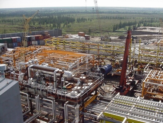 III turn of development of the Haryaginsky oil field. Package 4. Modernization of the central production constructions